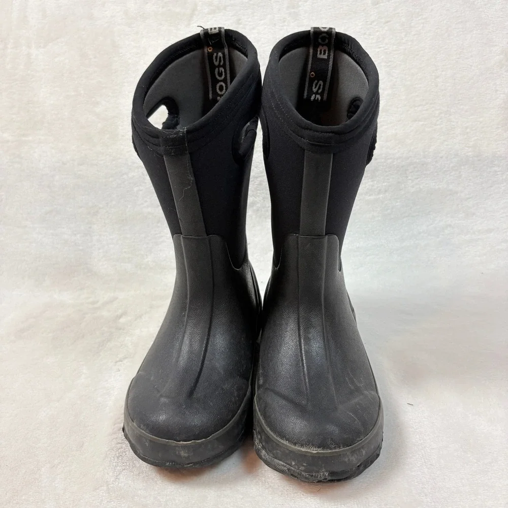 Bogs‎ Classic High Boots Kids 12 Black Good Waterproof Insulated Neoprene Snow
